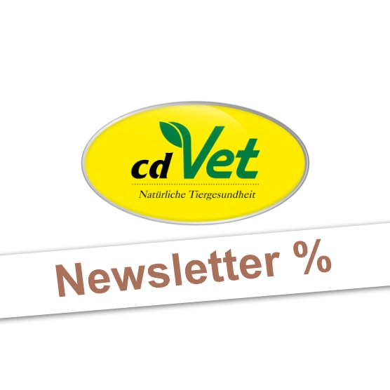cdVet Newsletter plus 10%-Coupon